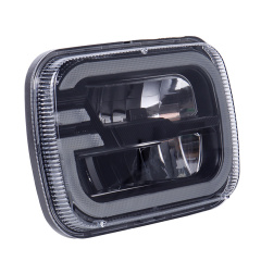 5x7 Led Halo Headlights 1984-2001 Jeep Cherokee XJ Halo Headlights