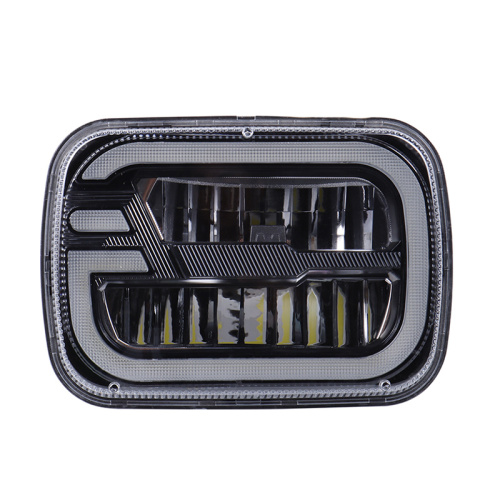 5x7 Led Halo Headlights 1984-2001 Jeep Cherokee XJ Halo Headlights