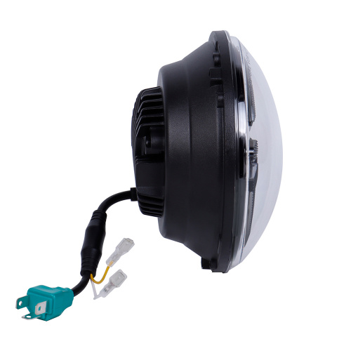 7 inch Round Led Halo Headlights with Turn Signals