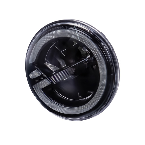 7 inch Round Led Halo Headlights with Turn Signals