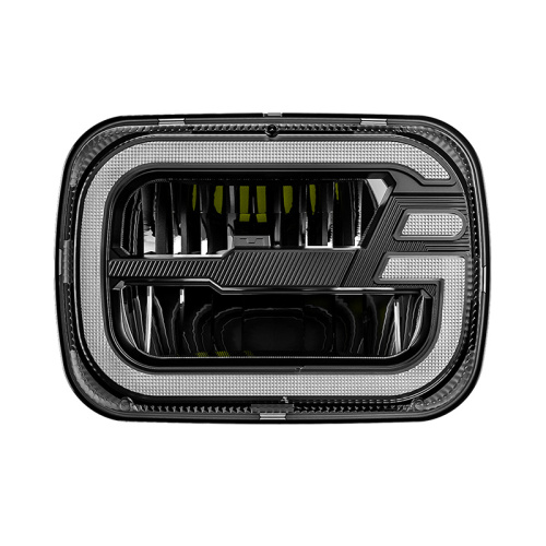 5x7 Led Halo Headlights 1984-2001 Jeep Cherokee XJ Halo Headlights