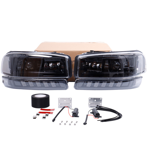 1999-2007 GMC Sierra 1500 2500HD Led Headlights GMC Yukon XL Headlights