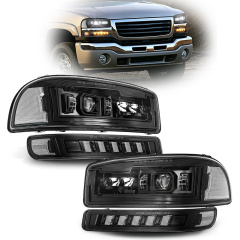1999-2007 GMC Sierra 1500 2500HD Led Headlights GMC Yukon XL Headlights
