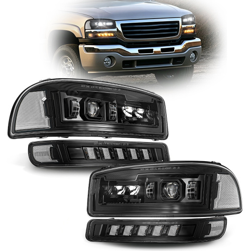 1999-2007 GMC Sierra 1500 2500HD Led Headlights GMC Yukon XL Headlights