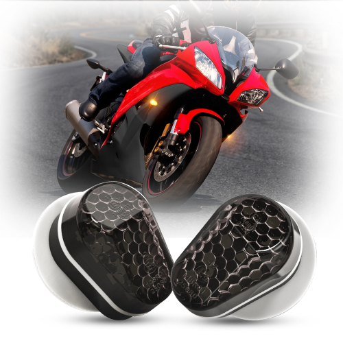 Flush Mount Universal Motorcycle Led Front Turn Signals Indicators
