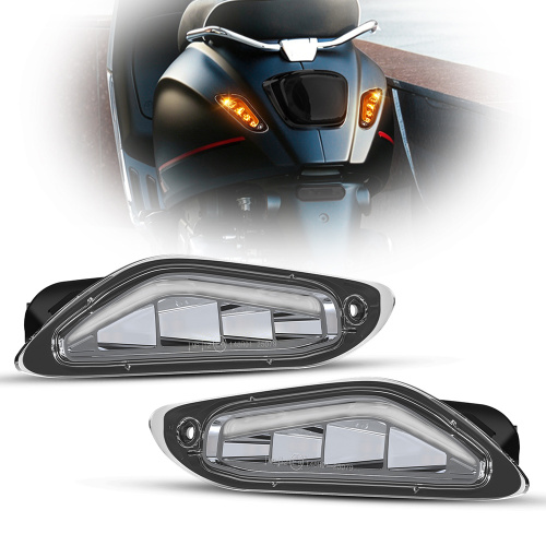 2014-2025 Vespa Sprint / Primavera 50 125 150 Led Rear Indicators with Emark Approval