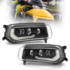 2015-2024 Can Am Spyder F3 F3S F3T F3 Limited Led Headlights Assembly
