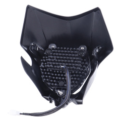 Led Headlight with Mask for 2016-2023 Kawasaki KLX 150 150L 150BF D-Tracker
