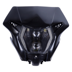 Led Headlight with Mask for 2016-2023 Kawasaki KLX 150 150L 150BF D-Tracker