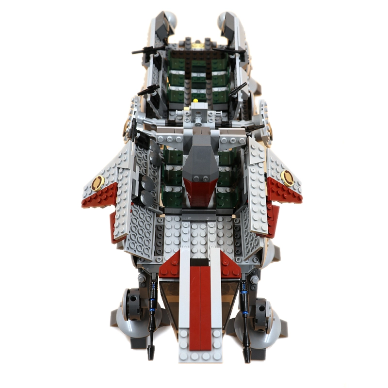 KING A19014 UCS Republic Dropship with AT-OT Walker 1758+PCS Building Block Brick 10195 from China