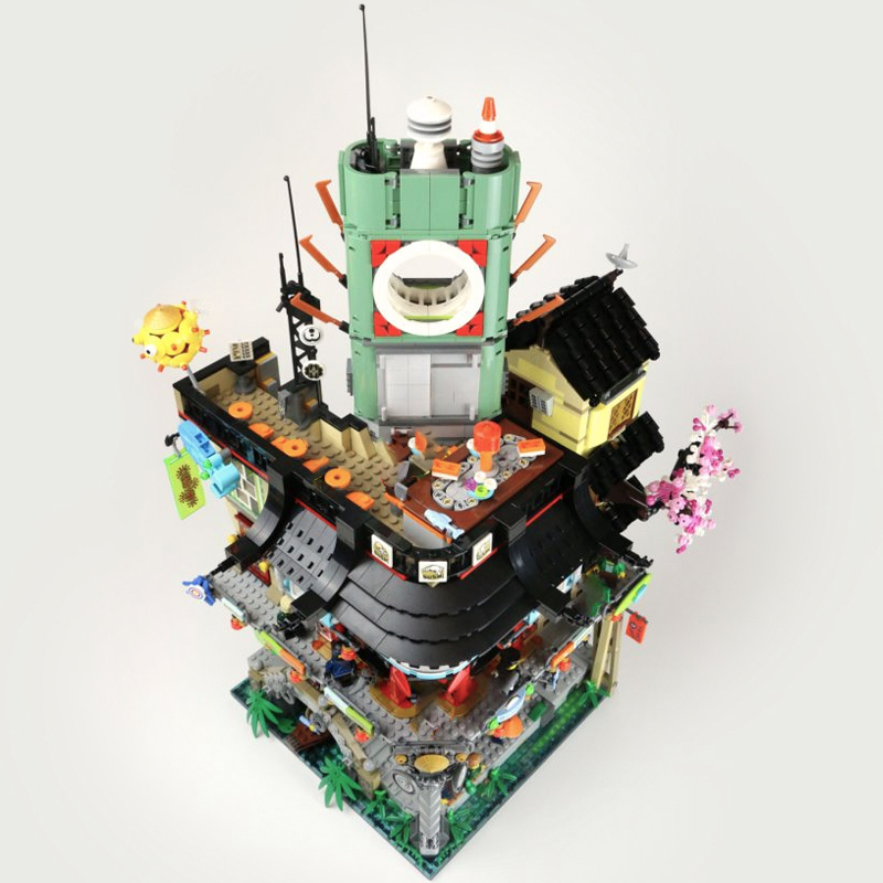 NINJAGO City Movie 4867+pcs Building Block Brick 70620 from China