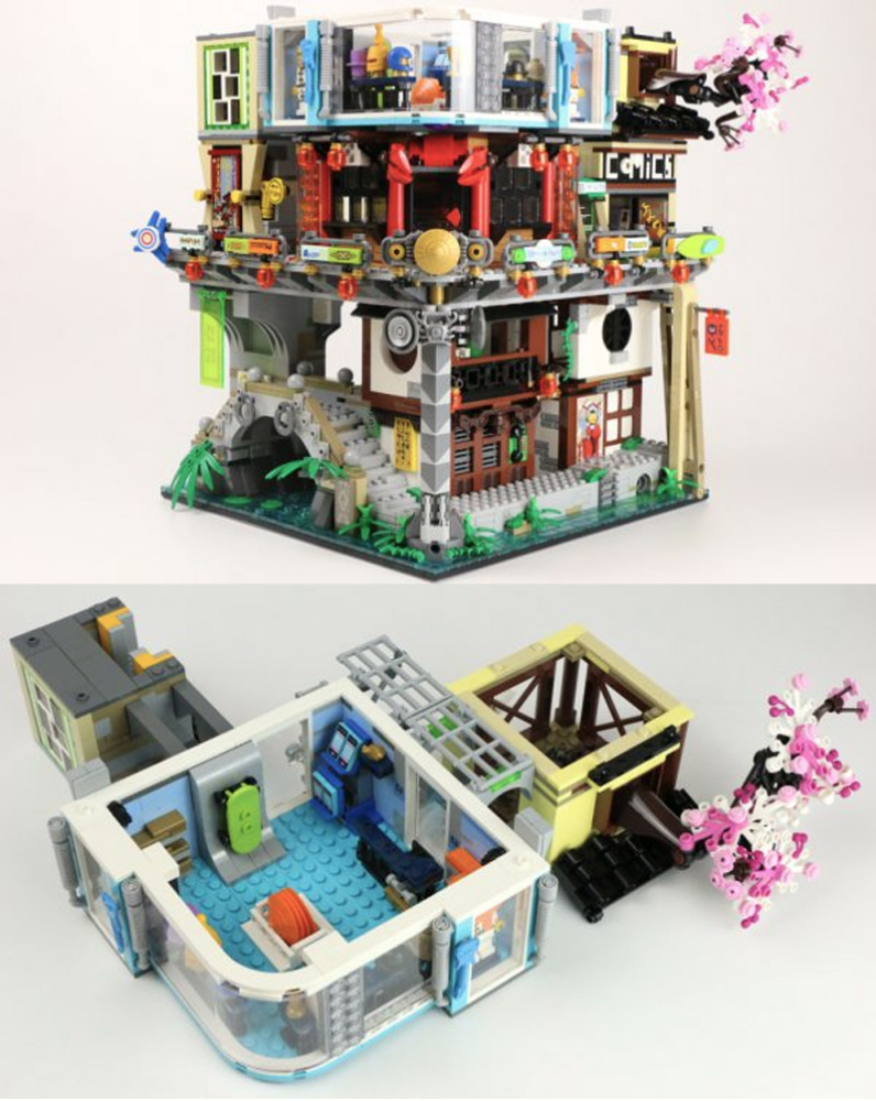 NINJAGO City Movie 4867+pcs Building Block Brick 70620 from China