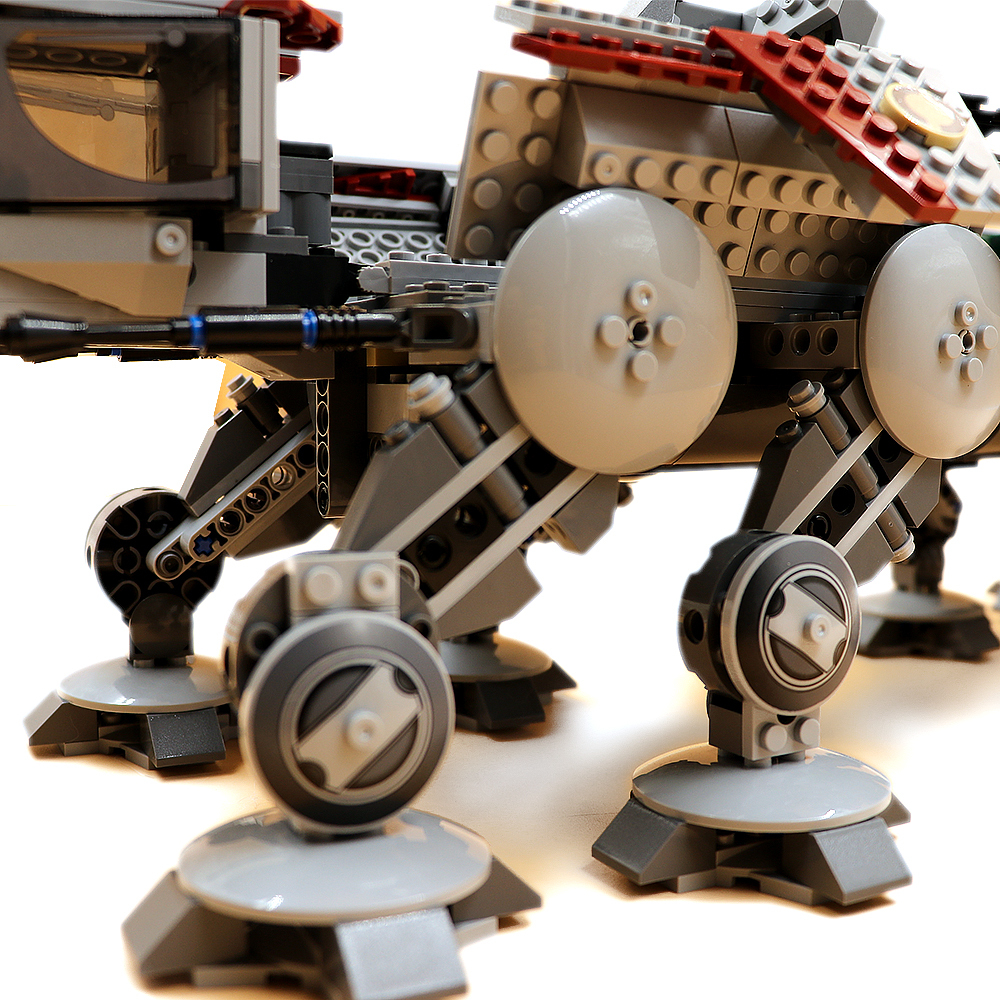 KING A19014 UCS Republic Dropship with AT-OT Walker 1758+PCS Building Block Brick 10195 from China