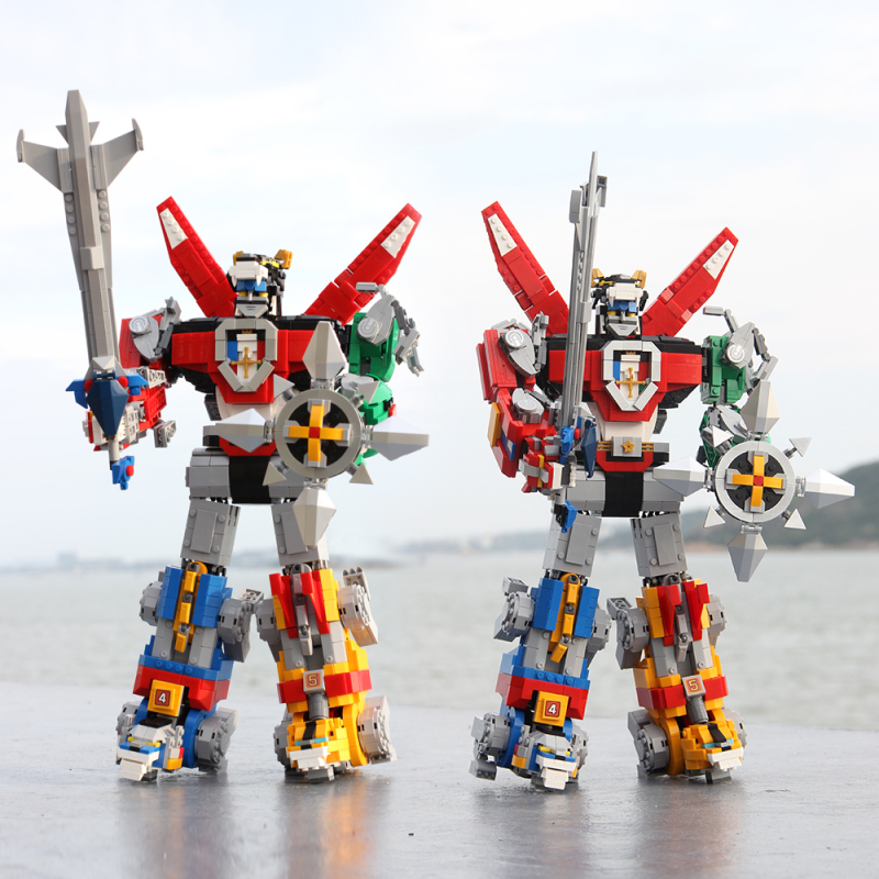 Customized 18008 Voltron Ideas Series Voltron Defender of The Universe Model Building Blocks 2321pcs Bricks Toys Ship From China Compatible with 16057