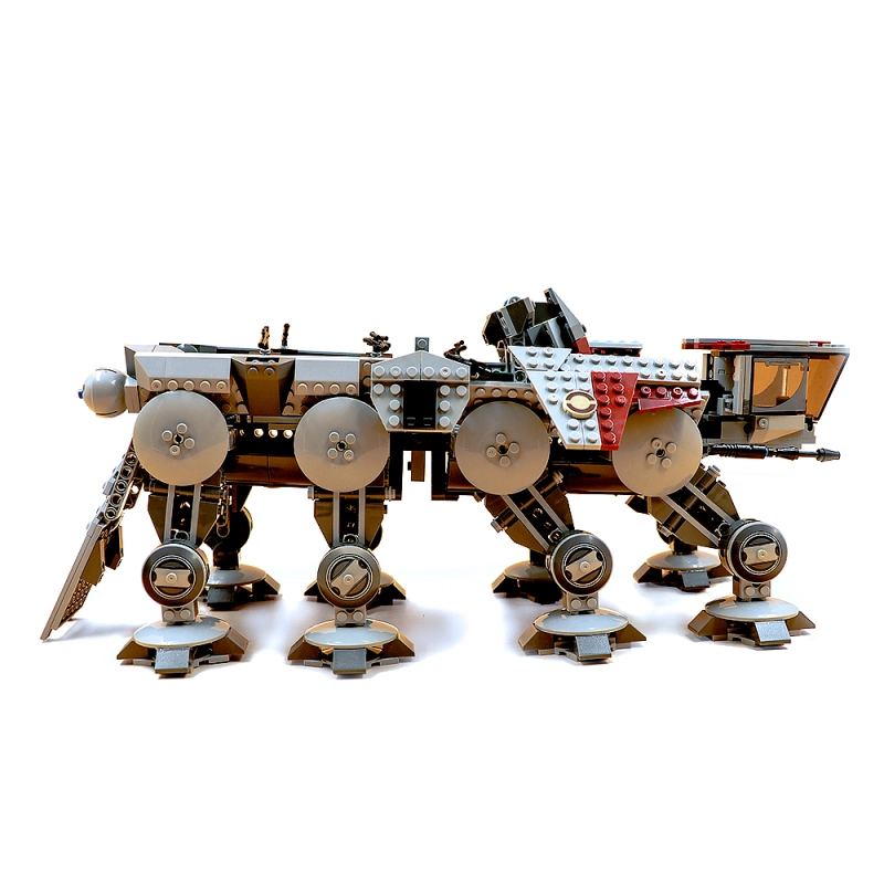 KING A19014 UCS Republic Dropship with AT-OT Walker 1758+PCS Building Block Brick 10195 from China