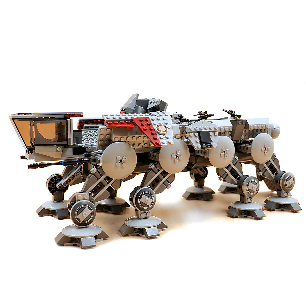 KING A19014 UCS Republic Dropship with AT-OT Walker 1758+PCS Building Block Brick 10195 from China