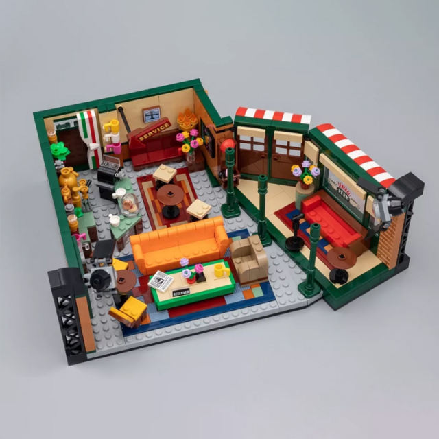 J12001 Ideas Series The Friends Central Perk Building Blocks 519pcs Bricks Toys For Gift 21319 From China