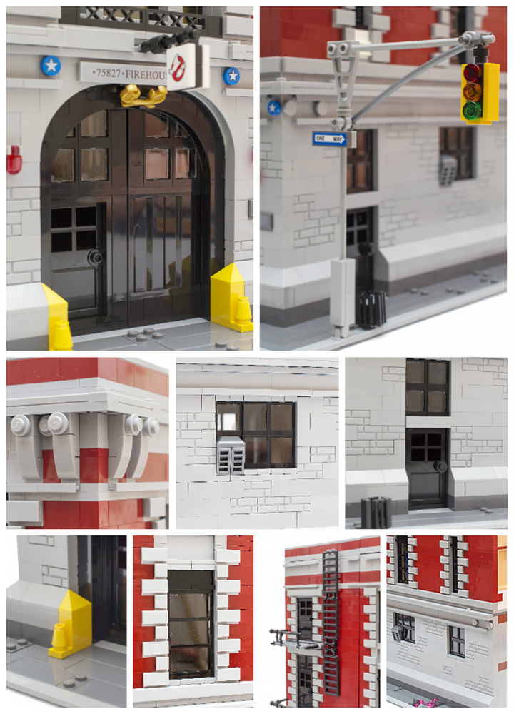 Customized S7302 Firehouse Headquarters Building Blocks 4634pcs Bricks 75827 From China