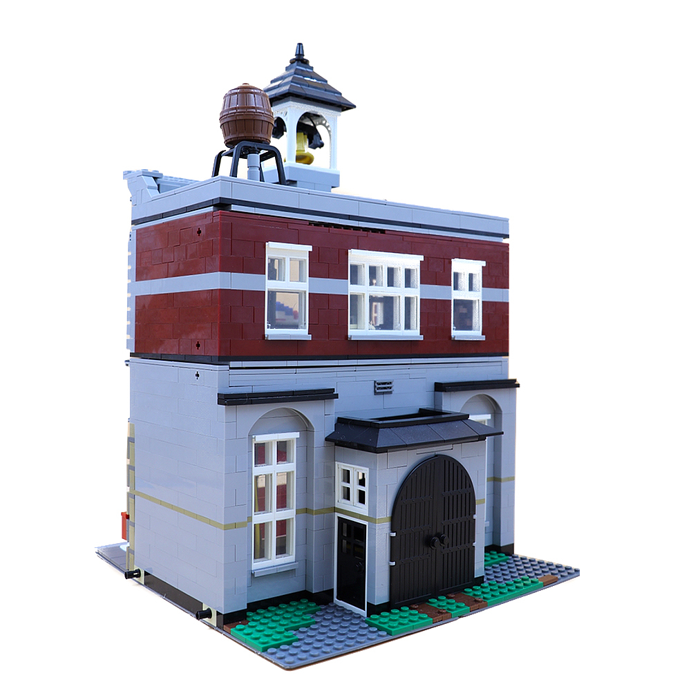 LJ99009 Fire Brigade Creator Buildings 10197 Building Block Bricks Toy 2231±pcs From China