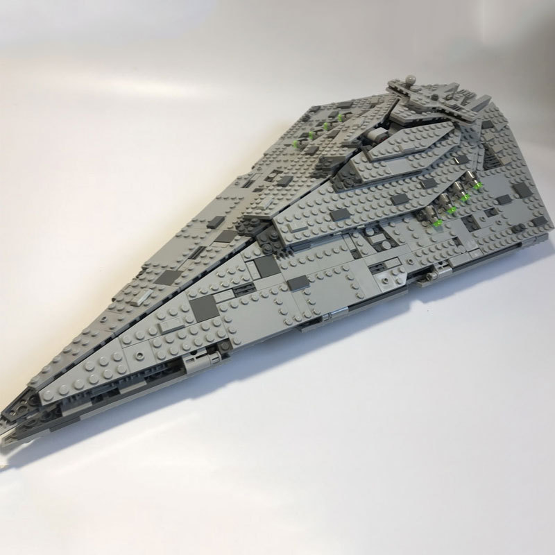 BELA 10901 Movie & Games Series First Order Star Destroyer Building Blocks 1416pcs Bricks 75190 From China