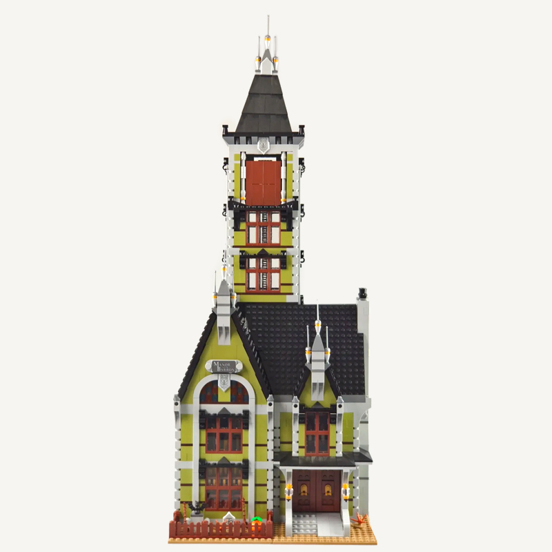 LEJI 80027 Haunted House Building Blocks 3464pcs Bricks 10273 From USA 3-7 Days Delivery