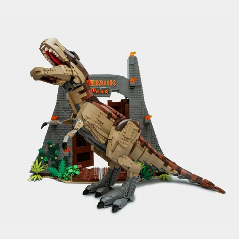 Custom DY000 / LARI 11338 Jurassic Park T. rex Rampage Building Blocks 3120pcs Bricks Toys 75936 From Europe 3-7 Days Delivery