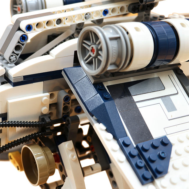KING X19014 UCS Republic Dropship with AT-OT Walker 1758+pcs Building Block Brick 10195 from USA 3-7 Day Delivery