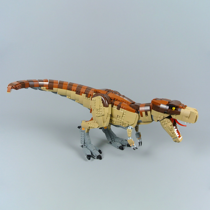 LARI 11338 Jurassic Park T. rex Rampage Building Blocks 3120pcs Bricks Toys 75936 Ship From Europe 3-7 Days Delivery