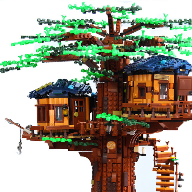 SX 6007 Ideas Series Tree House Building Blocks 3117PCS Bricks 21318 From USA 3-7 Days Delivery