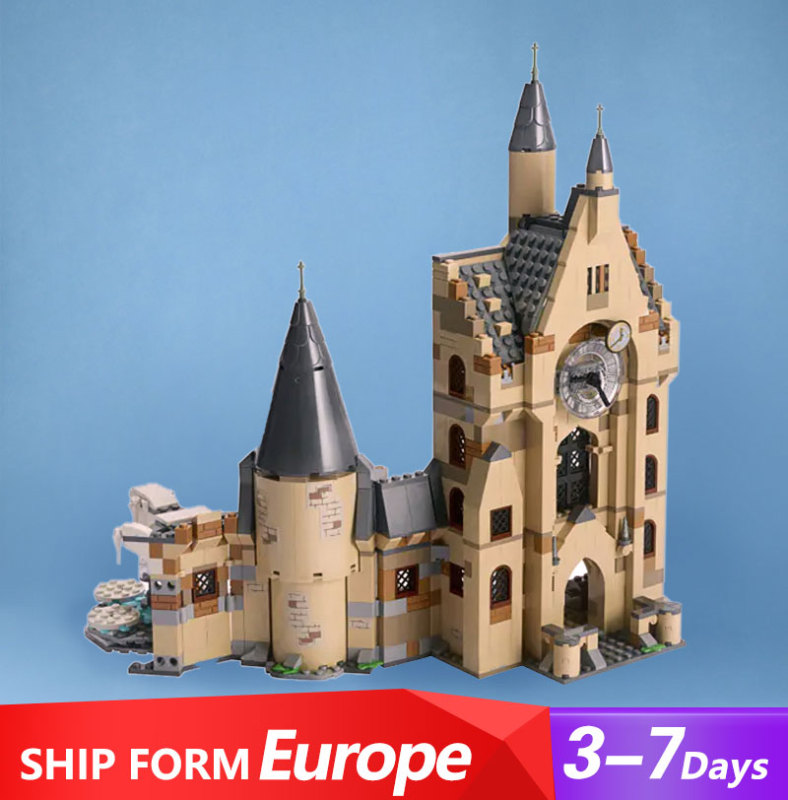 SX6010 Hogwarts Clock Tower Building Blocks 958pcs Bricks 75948 Ship From Europe 3-7 Days Delivery