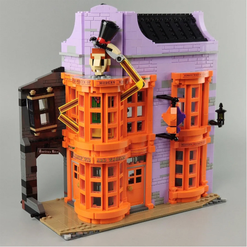 LJ70071 Movies Series Diagon Alley Building Blocks 5544pcs Bricks Toys 75978 From USA 3-7 Days Delivery