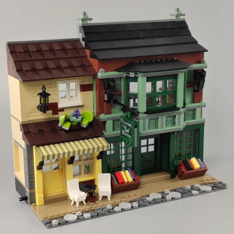 Customized 99911 Diagon Alley Harry Potter Movie Building Blocks 5544 ±pcs 75978 From Europe 3-7 Days Delivery