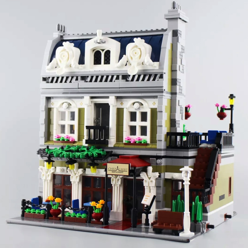 LEJI 99005 A19086 Parisian Restaurant Creator Building Block Brick from Europe 3-7 Days Delivery 10243