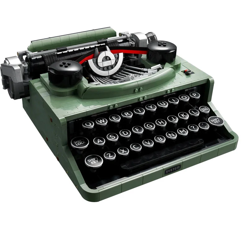 6900 KING 66886 Typewriter Ideas 21327 Building Block Brick 2079±pcs from China