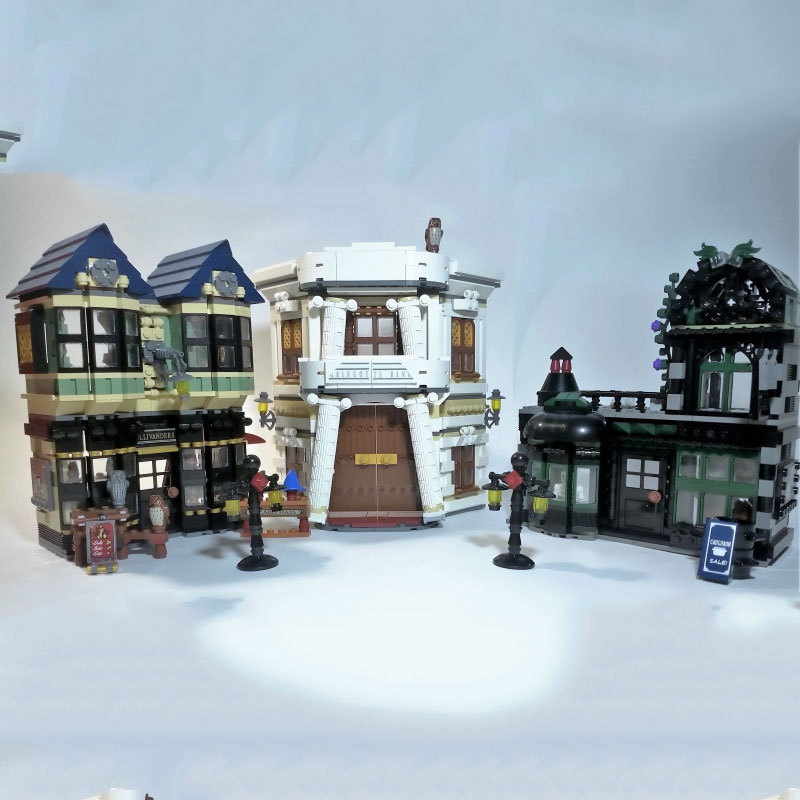 KING 88168 Diagon Alley Harry Potter Hogwarts Movie 2025pcs Building Block Brick Toys  from China 10217