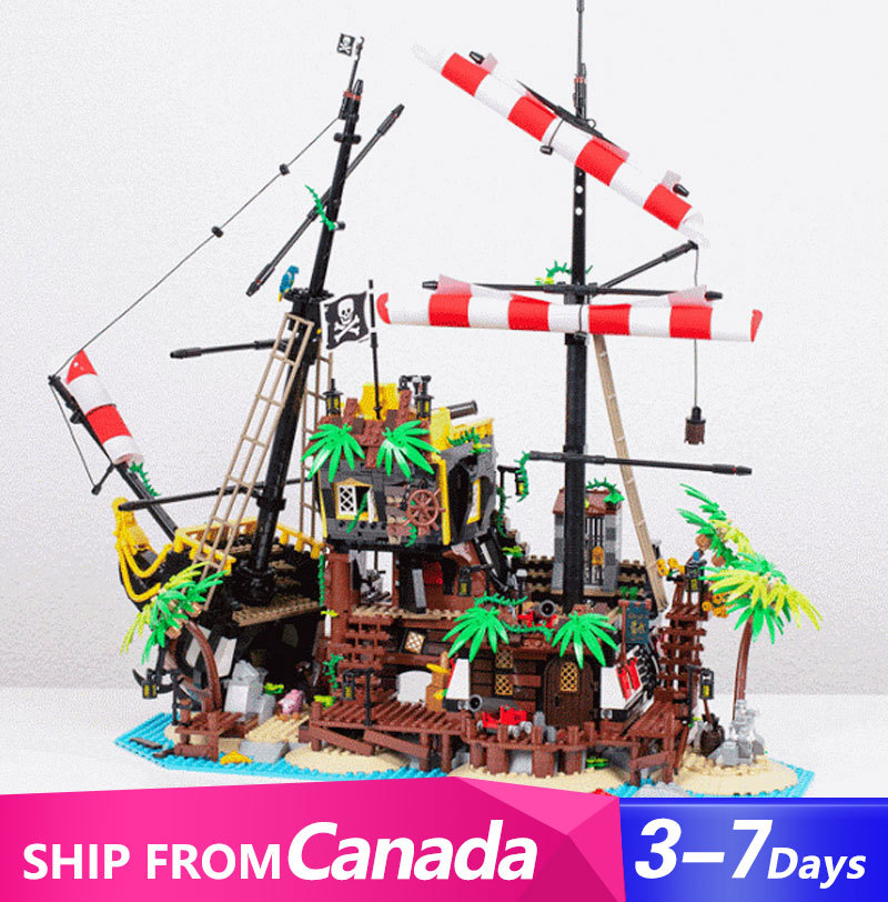 698998 Pirates of Barracuda Bay 21322 Ship From Canada 3-7 Days Delivery