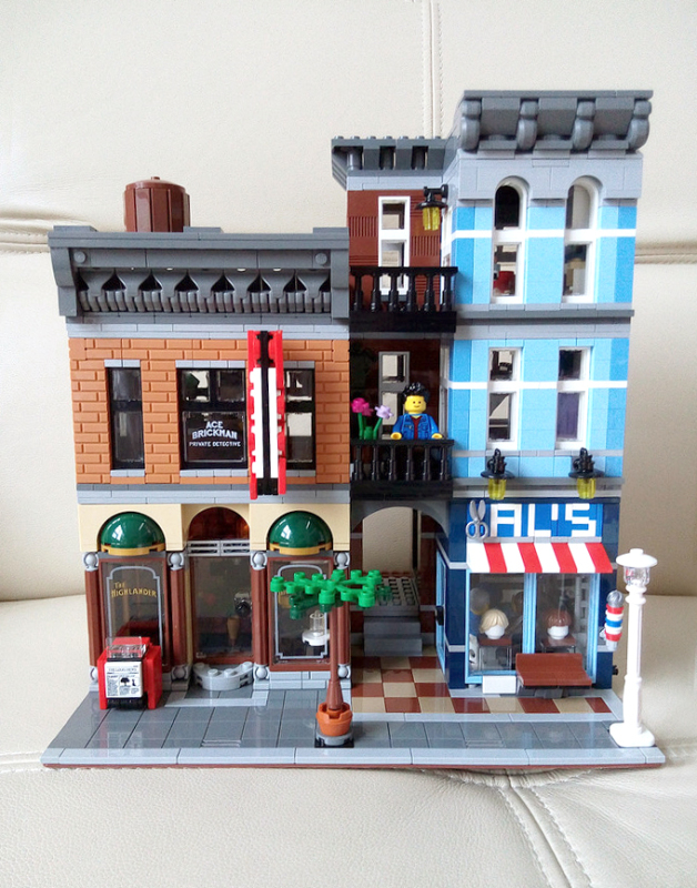 KING A19090 LEJI 99008 Detective's Office Building Blocks 2262pcs Bricks Toys 10246 from USA 3-7 Days Delivery