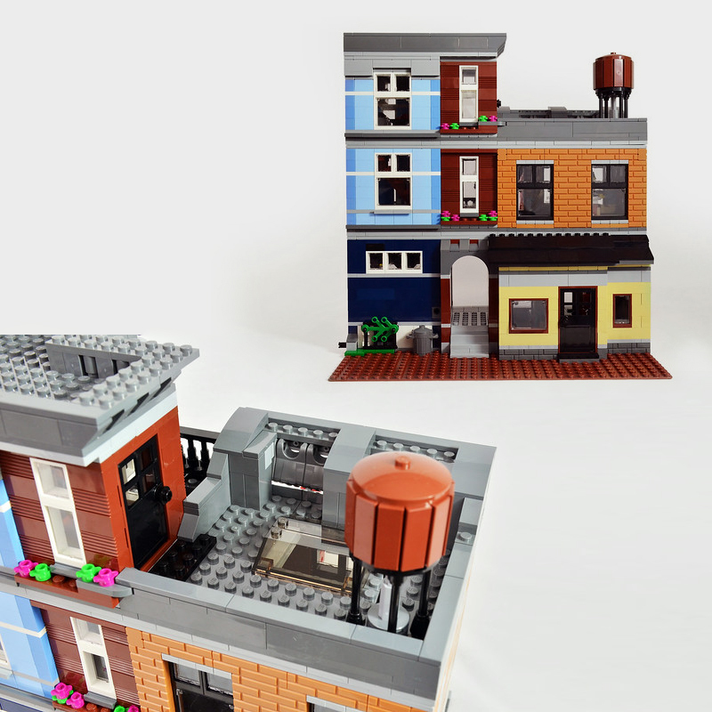 KING A19090 LEJI 99008 Detective's Office Building Blocks 2262pcs Bricks Toys 10246 from USA 3-7 Days Delivery