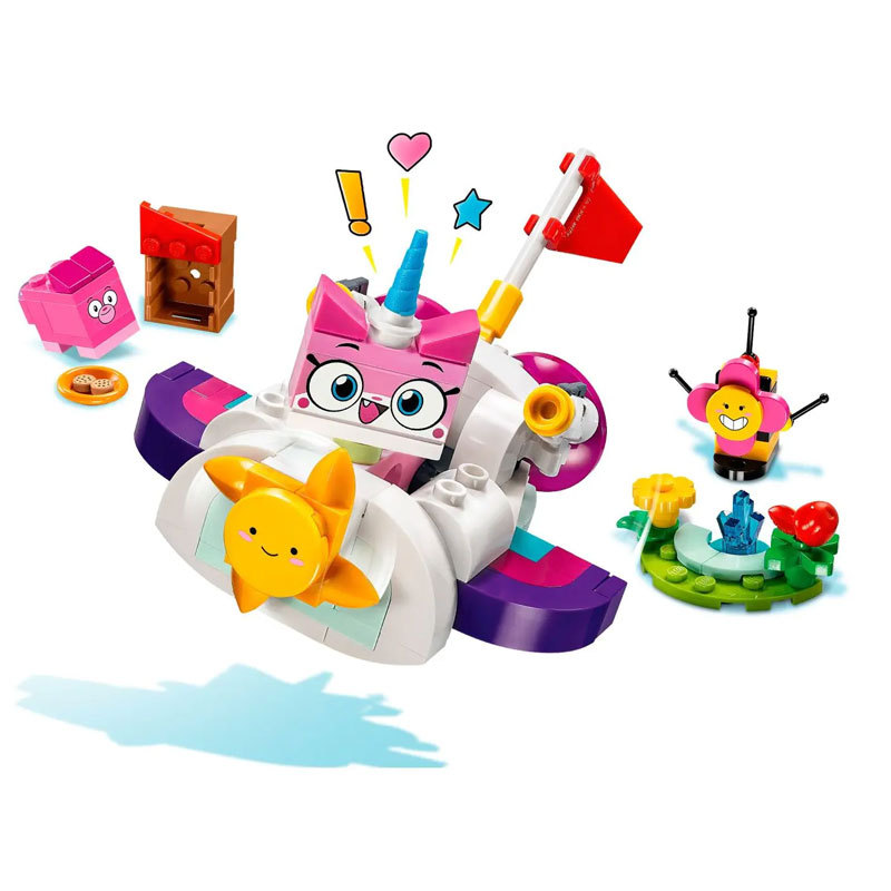 【Special Price】BELA 11015 Unikitty Cloud Car Building Block 126pcs Bricks Toys 41451 From China