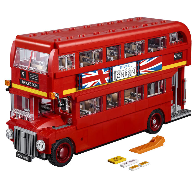 21045 Expert Series London Bus Building Blocks 1686pcs Briccks Toys For Gift 10258 Ship From China