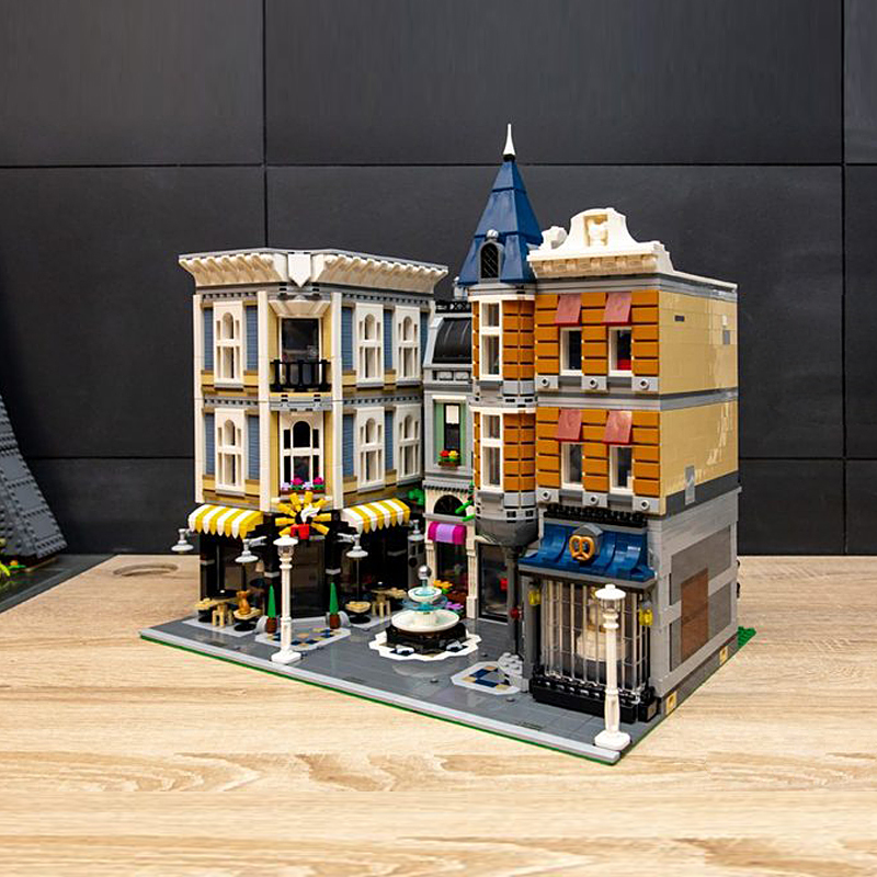 KING A19085 Assembly Square Creator Expert City Street  Building Blocks 4002pcs Bricks 10255 From USA 3-7 Days Delivery