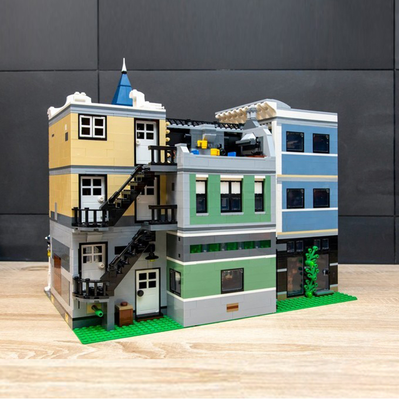 KING A19085 Assembly Square Creator Expert City Street  Building Blocks 4002pcs Bricks 10255 From USA 3-7 Days Delivery