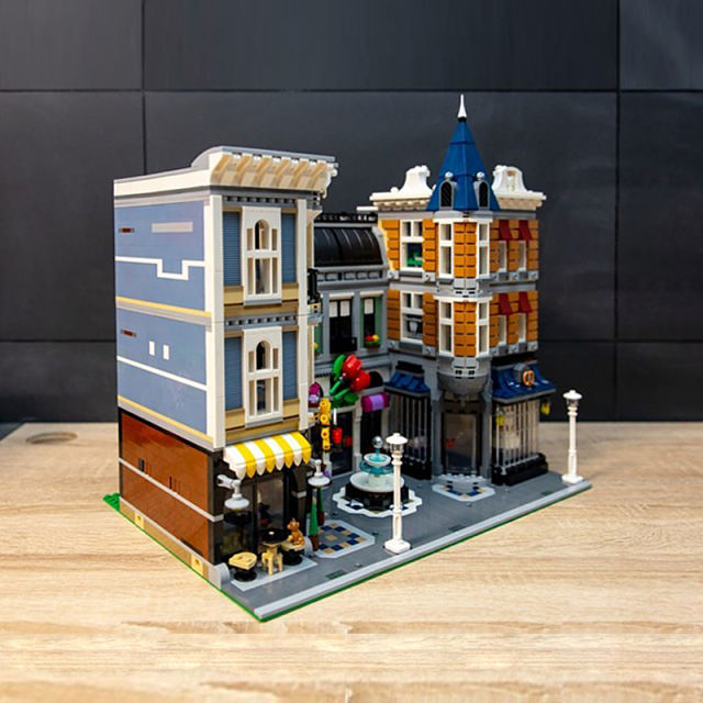 KING A19085 Assembly Square Creator Expert City Street  Building Blocks 4002pcs Bricks 10255 From USA 3-7 Days Delivery