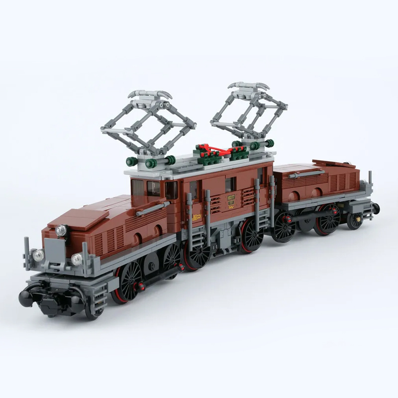 KING 40010 1 Expert Series Crocodile Locomotive Train Building Blocks 1271pcs Bricks 10277 From China
