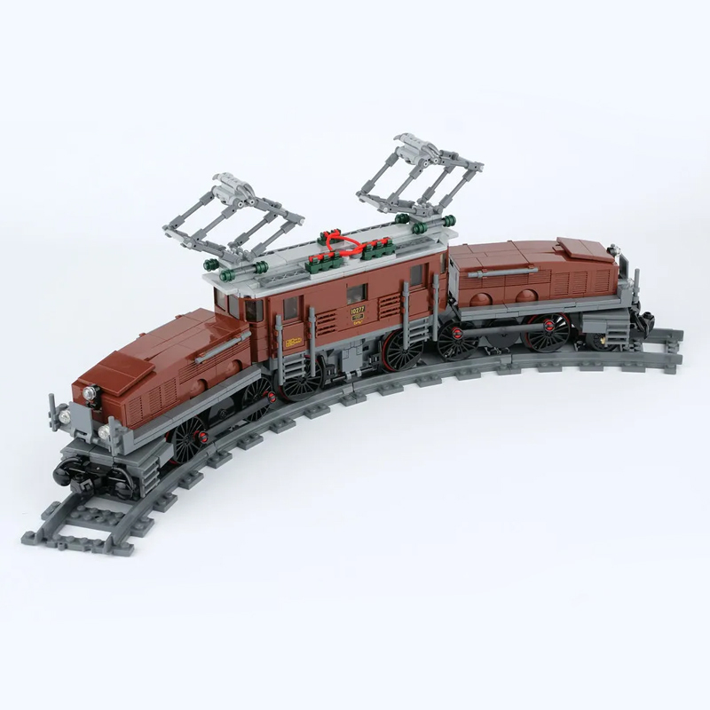 KING 40010 1 Expert Series Crocodile Locomotive Train Building Blocks 1271pcs Bricks 10277 From China