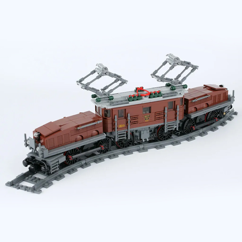 KING 40010 1 Expert Series Crocodile Locomotive Train Building Blocks 1271pcs Bricks 10277 From China