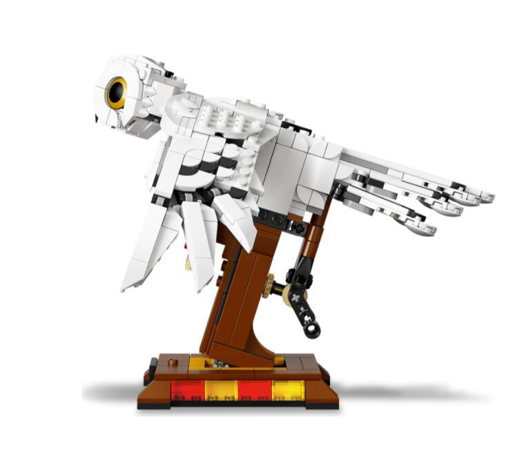 Custom 70069 Hedwig Harry Potter Hogwarts Owl Movie 630pcs Building Block Brick Toy 75979 from China