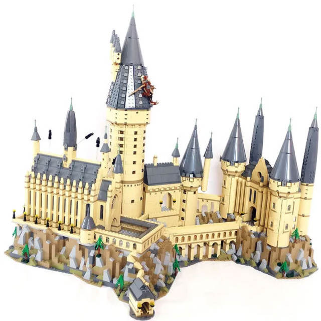 Customized 77001 Academy of Magic Walls and Fortresses Castle Building Blocks 71043 6020pcs Bricks From China