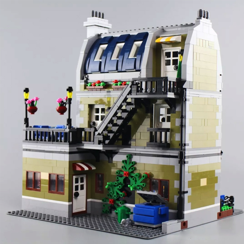 LEJI 99005 A19086 Parisian Restaurant Creator Building Block Brick from Europe 3-7 Days Delivery 10243