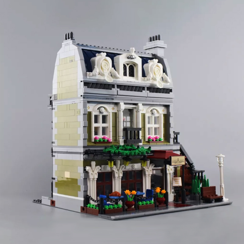 LEJI 99005 A19086 Parisian Restaurant Creator Building Block Brick from Europe 3-7 Days Delivery 10243